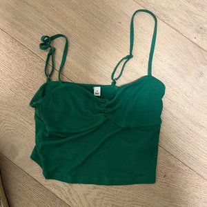 aritzia green top